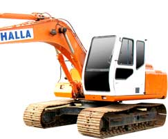 �Ѷ󱼻�� Halla Excavator
